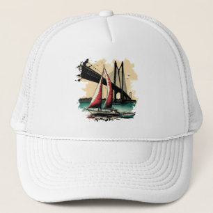 Casquette La voile dans la baie