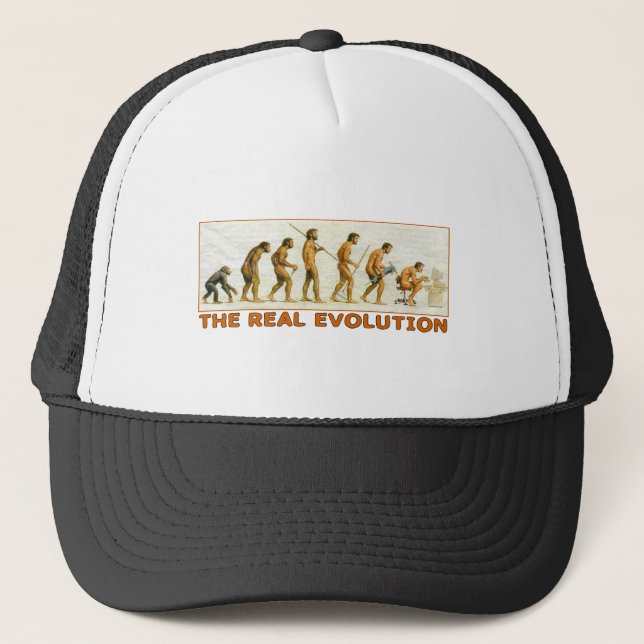 Casquette La vraie évolution (Devant)