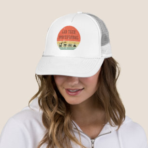 Casquette Lab tech professionnel vintage coucher de soleil r