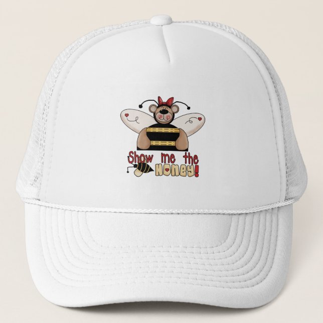 Casquette L'abeille me montrent les T-shirts et les cadeaux (Devant)