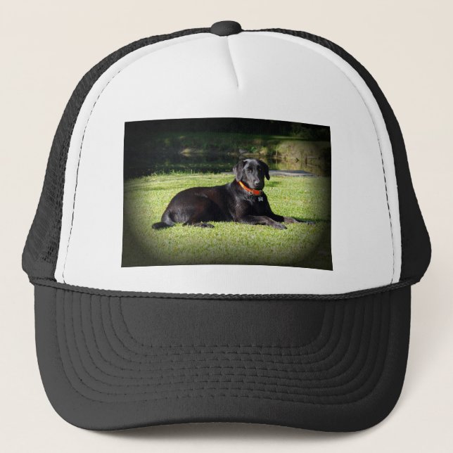 Casquette Laboratoire noir (Devant)