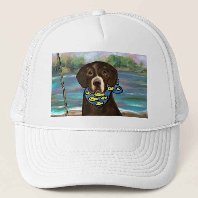 Casquette Labrador Retriever Chocolat (Devant)