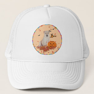 Casquette Labrador Retriever jaune Halloween