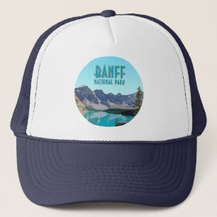 Casquette Lac Moraine Parc national Banff Canada Vintage