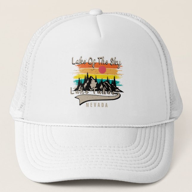 Casquette Lac Tahoe Nevada Personnaliser Nom personnalisé T- (Devant)