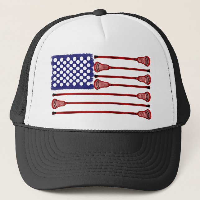 Casquette Lacrosse AmericasGame (Devant)