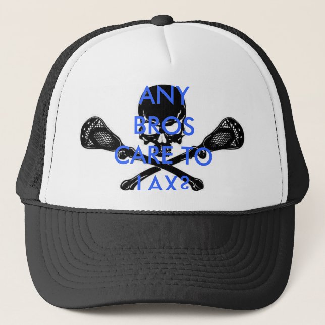 Casquette lacrosse, un SOIN de BROS À LAX ? (Devant)