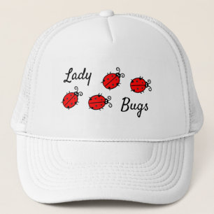 Casquette Lady Bugs Design Trucker Chapeau
