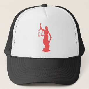 Casquette Lady Justice rose