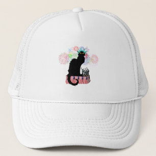 Casquette Lady Liberty - Patriotique Le Conversation Noir