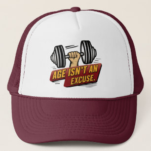 Casquette L'âge n'est pas une excuse Fitness Motivation de g