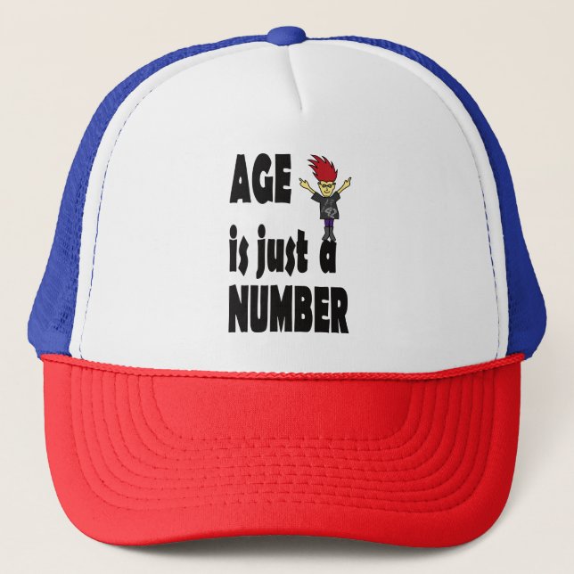 Casquette l'âge n'est qu'un nombre (Devant)