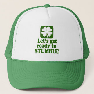 Casquette Laisse être prêt pour trébucher
