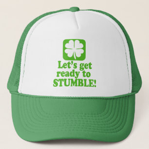 Casquette Laisse être prêt pour trébucher