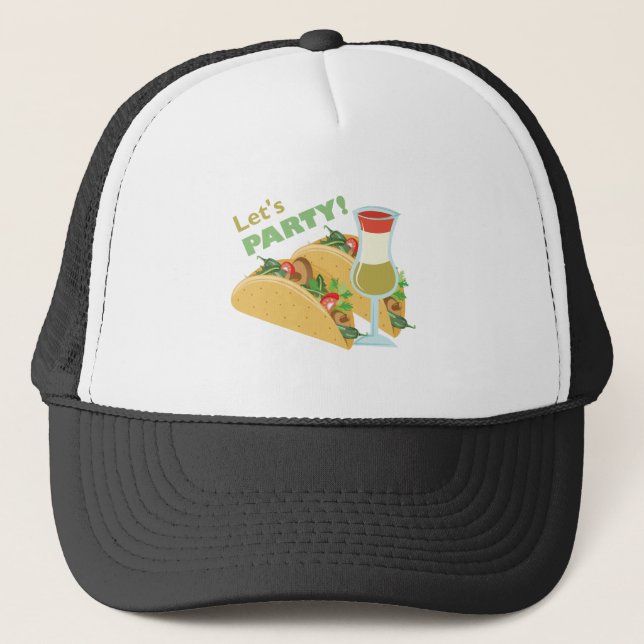 Casquette Laisse la partie (Devant)
