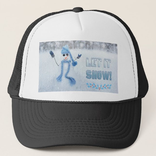 Casquette Laisser neiger (Devant)