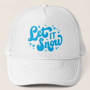 Casquette Laisser neiger hiver design