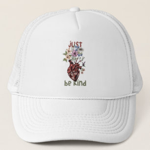 Casquette Laissez la gentillesse s'épanouir du coeur.