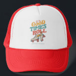 Casquette LAISSEZ LES BONS TEMPS ROULER 80s RETRO ROLLER SKA<br><div class="desc">Vintage & amusant Roller skate design - Let The Old Time Roll pour toute personne qui aime leurs Roller Skates. Ce design est également disponible sur différents produits, y compris des autocollants, des tasses, des t-shirts, des étuis téléphoniques, et plus ! Pour acheter ce design, choisissez votre produit favori, cliquez...</div>