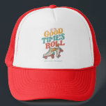 Casquette LAISSEZ LES BONS TEMPS ROULER 80s RETRO ROLLER SKA<br><div class="desc">Vintage & amusant Roller skate design - Let The Old Time Roll pour toute personne qui aime leurs Roller Skates. Ce design est également disponible sur différents produits, y compris des autocollants, des tasses, des t-shirts, des étuis téléphoniques, et plus ! Pour acheter ce design, choisissez votre produit favori, cliquez...</div>
