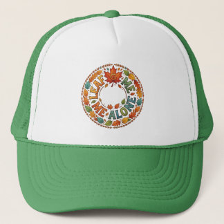 Casquette Laissez-Moi Seul Drôle Couronne Automnale Graphiqu