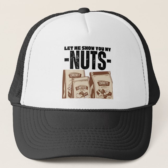 Casquette Laissez-Moi Vous Montrer Mon Chapeau De Trucker À  (Devant)