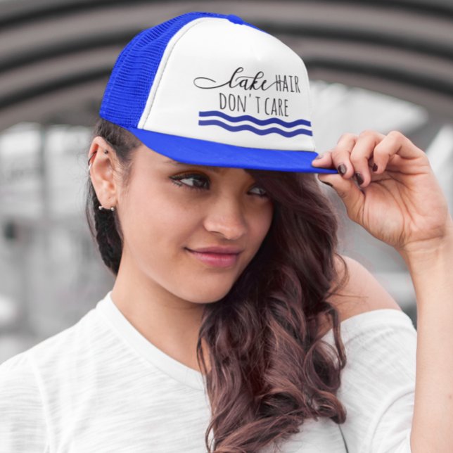 Casquette Lake Hair s'en fiche Waves Boating (Créateur téléchargé)