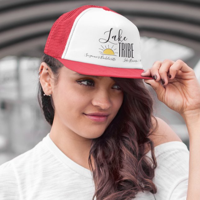 Casquette Lake Tribe Girl's Trip Bachelorette Vacation (Créateur téléchargé)