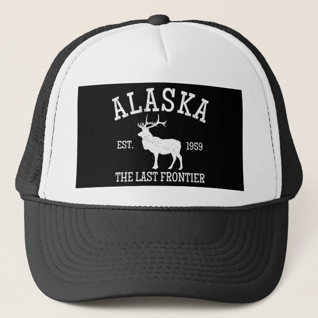 Casquette L'Alaska La Dernière Frontière (Devant)