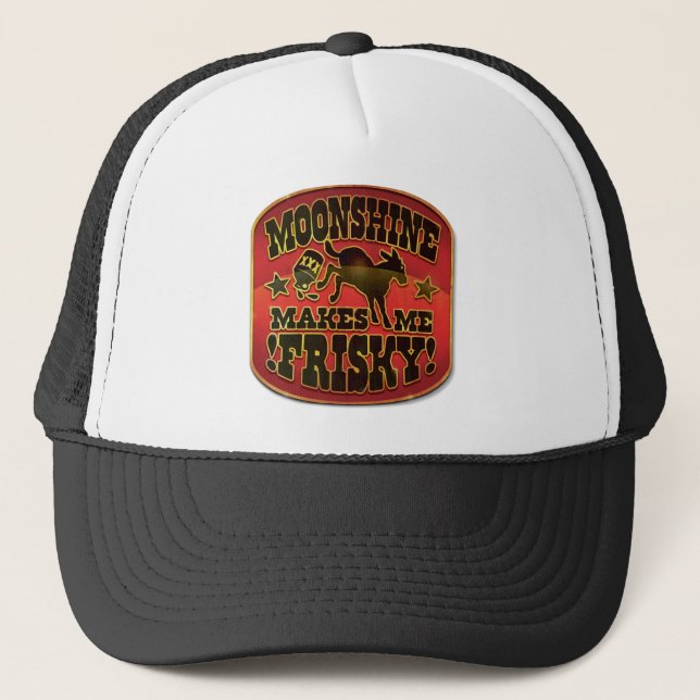 Casquette L'alcool de contrebande me rend fringant ! (Devant)