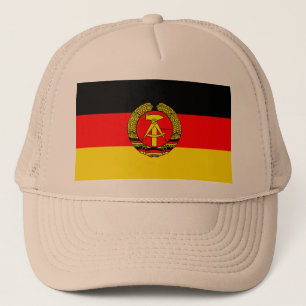 Casquette L'Allemagne de l'Est, drapeau