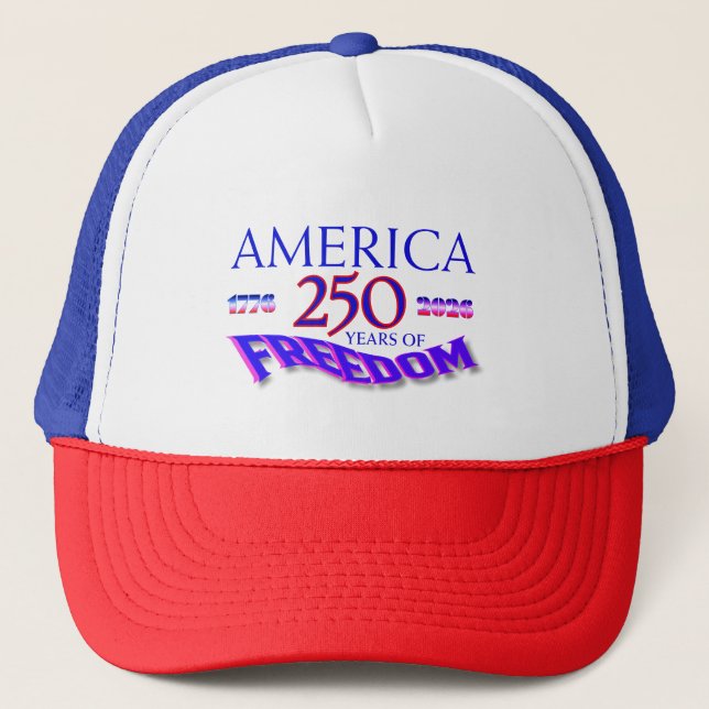 Casquette L'Amérique 250 Ans de Liberté (Devant)