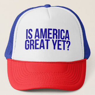 Casquette "L'Amérique est-elle déjà grande ?" Chapeau
