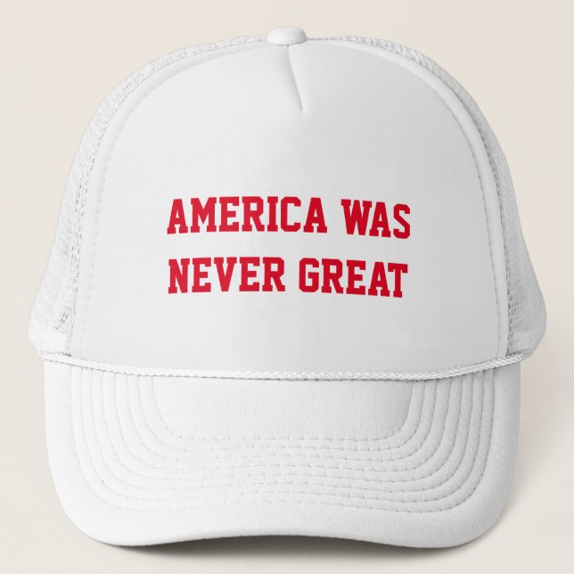 CASQUETTE L'AMÉRIQUE N'ÉTAIT JAMAIS GRANDE (Devant)