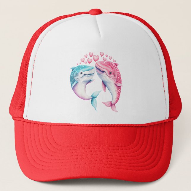 Casquette L'amour des baleines : Un conte romantique des âme (Devant)