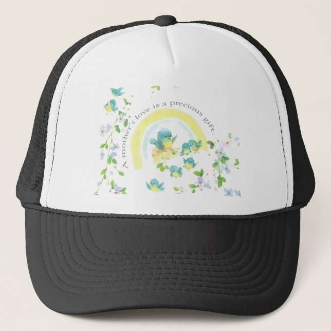 Casquette L'amour d'une mère est un cadeau précieux (Devant)