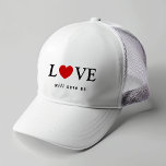 Casquette L'amour élégant nous sauvera<br><div class="desc">L'Amour Élégant Nous Sauvera Slogan White Trucker Chapeau. Vous pouvez également trouver ce produit dans une de mes collections!</div>