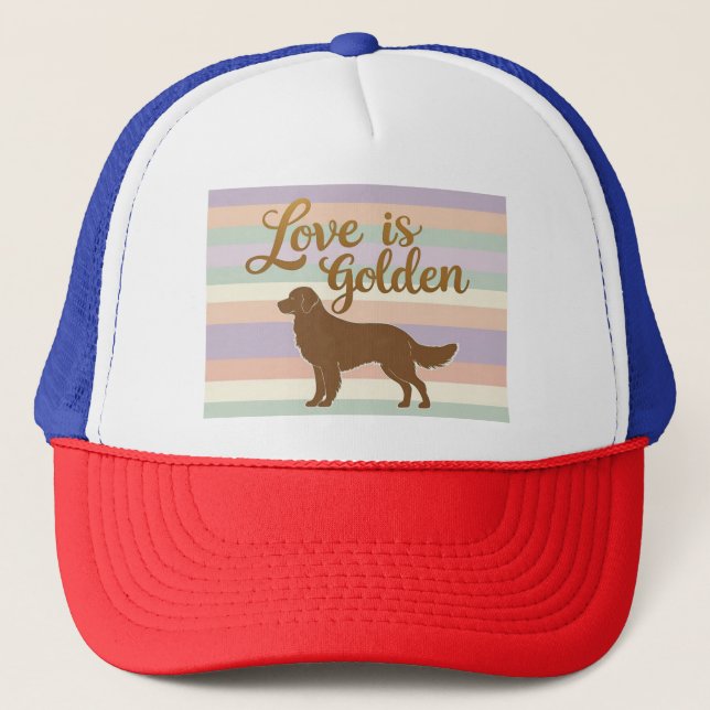 Casquette L'amour est doré (Devant)