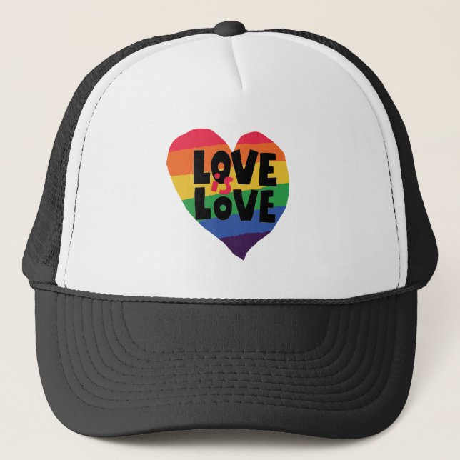 Casquette L'amour est l'amour (Devant)