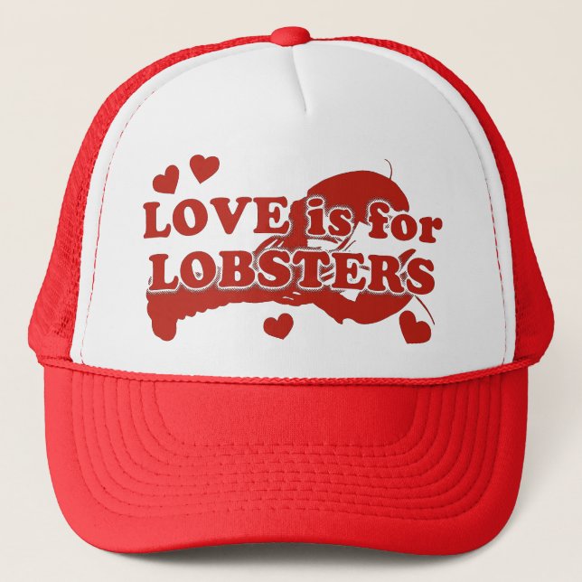 Casquette L'amour est pour des homards (Devant)