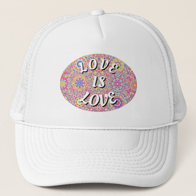 Casquette L'Amour Est Une Fierté D'Amour   (Devant)