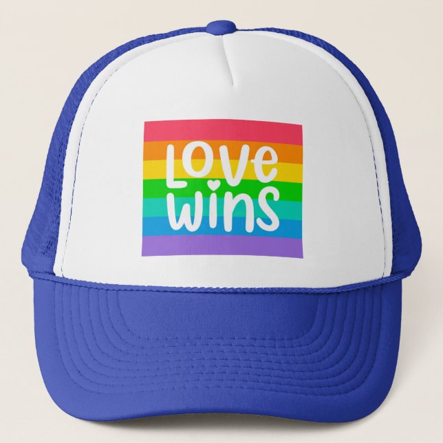 Casquette L'amour gagne (Devant)