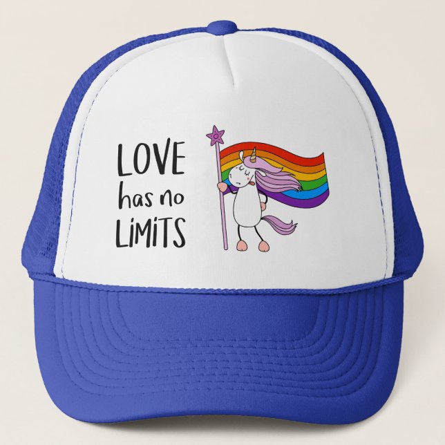 Casquette L'amour n'a aucune limite Unicorne (Devant)