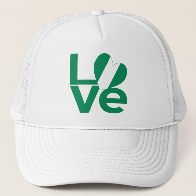 Casquette L'amour nigérian (Devant)