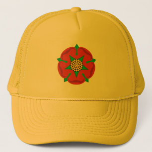 Casquette Lancashire Comté Symbole Drapeau Royaume-Uni Breta