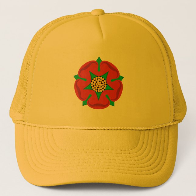 Casquette Lancashire Comté Symbole Drapeau Royaume-Uni Breta (Devant)