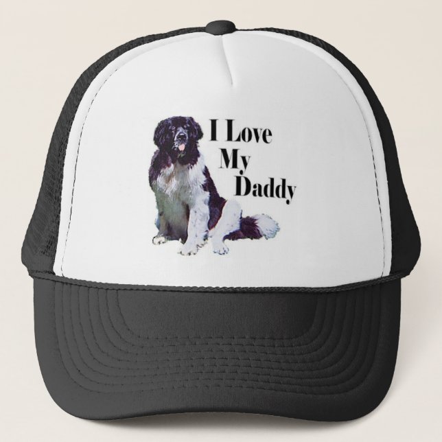 Casquette Landseer aime son papa (Devant)