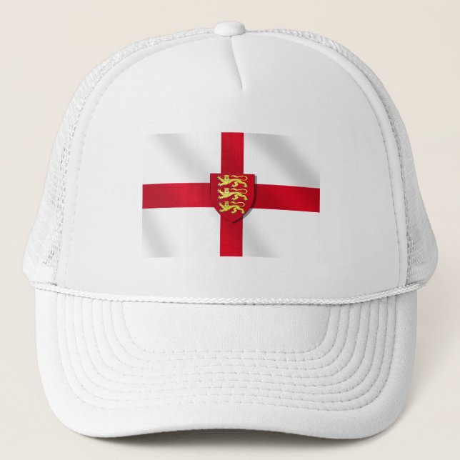 Casquette L'Angleterre trois cadeaux de drapeau de St Geroge (Devant)