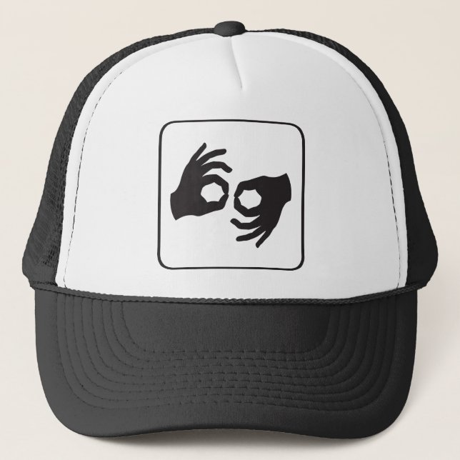 Casquette Langue des signes (Devant)