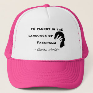 Casquette Langue du Facepalm